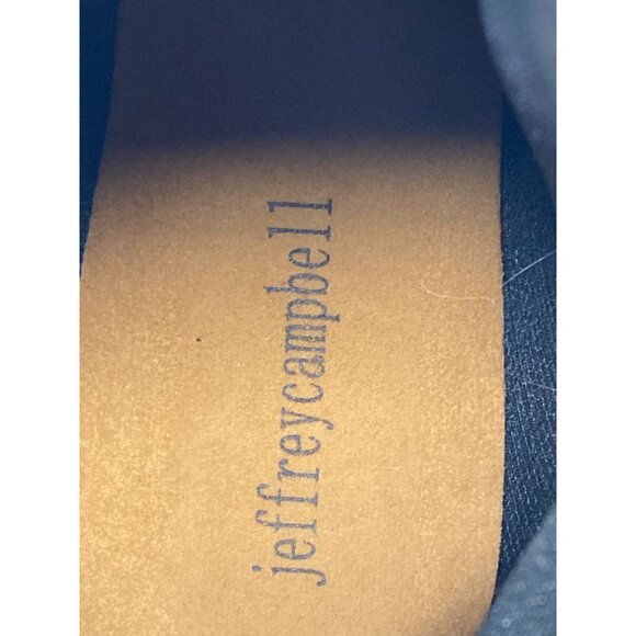 Jeffrey Campbell Women’s 10 Platform Chelsea Rain Boots Lug Sole Black - Picture 3 of 11